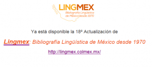 Lingmex 18a.actualización